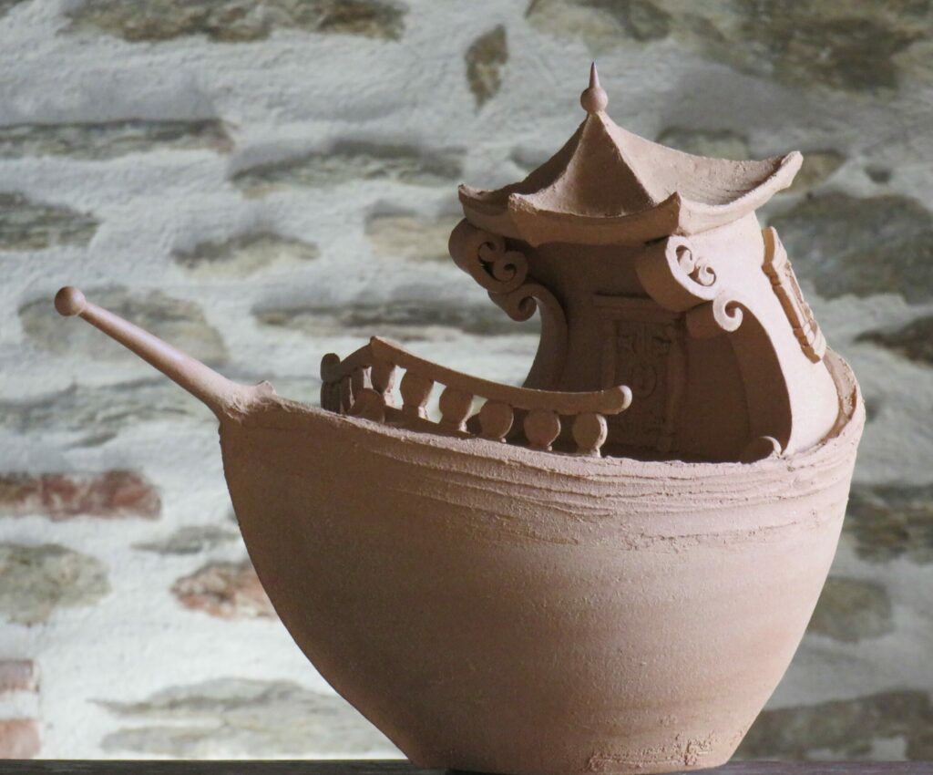 bateau céramique Chéniers Creuse