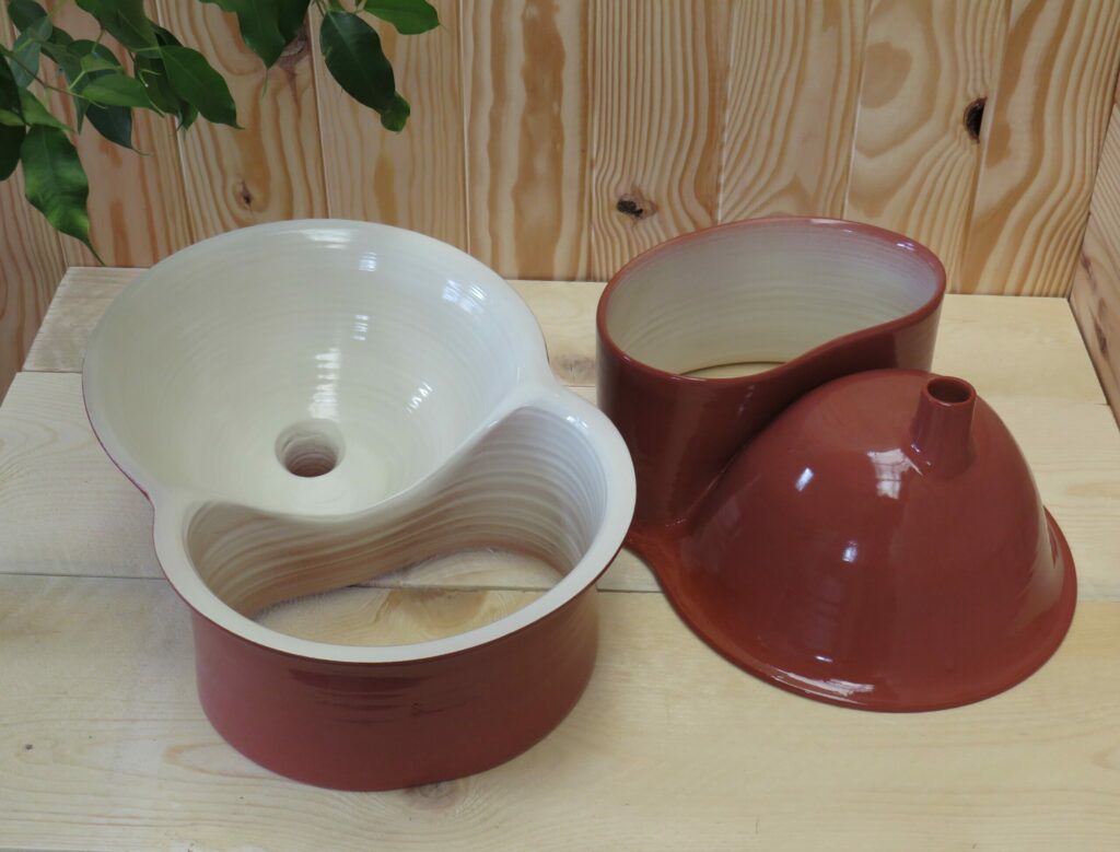 Séparateur de toilettes sèches