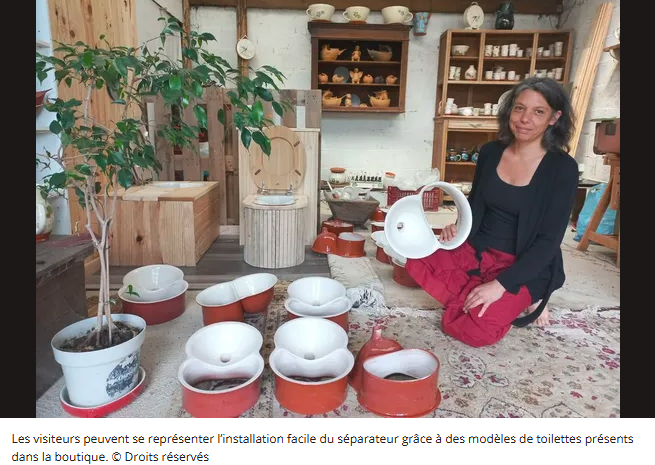 séparateur de toilette sèche en céramique solen le digol séparateur de toilette sèche en céramique solen le digol
